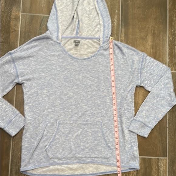 Aerie Blue Relaxed Hooded Sweatshirt - Picture 5 of 5